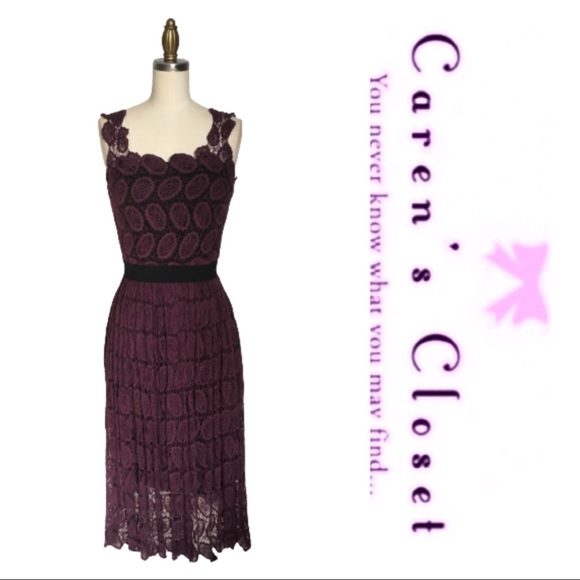 Robert Rodriguez Dresses & Skirts - Robert Rodriguez Purple Boho Crochet Dress